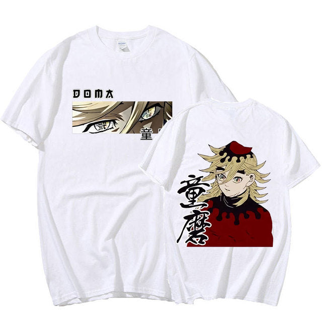 Camiseta Básica Doma Lua Superior Kimetsu no Yaiba