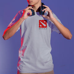 Camiseta Básica Dota 2 Logo