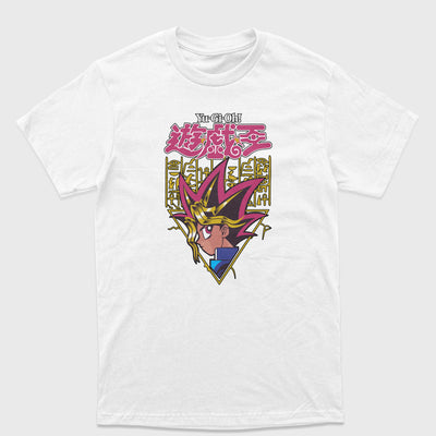 Camiseta Básica Face Yugi Yu-Gi-Oh