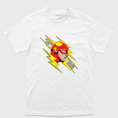Camiseta Básica Flash My Whole Life Branco