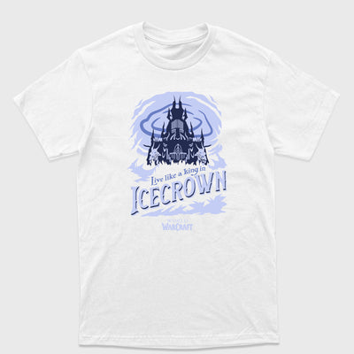 Camiseta Básica Ice Crown World of Warcraft