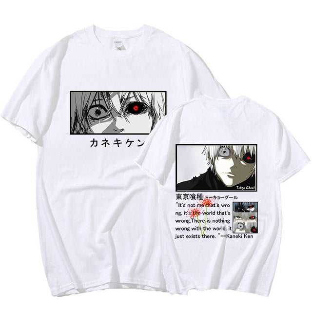 Camiseta Basica Kaneki Ken Tokyo Ghoul