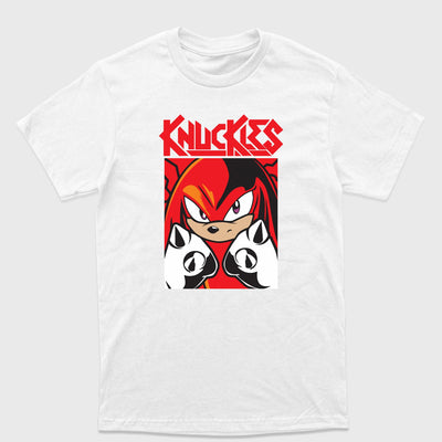 Camiseta Básica Knucles Sonic Game