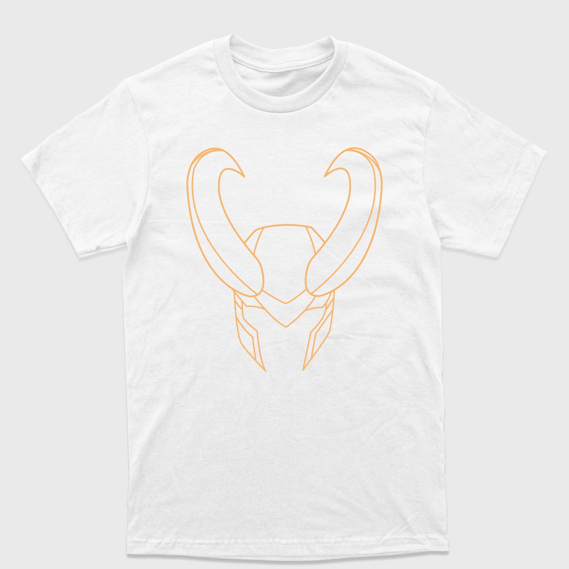 Camiseta Básica Loki Helmet Branco