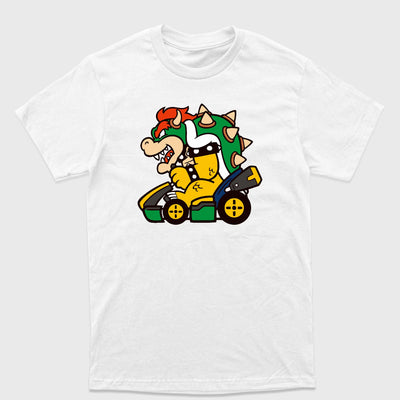 Camiseta Básica Mario Kart - Bowser