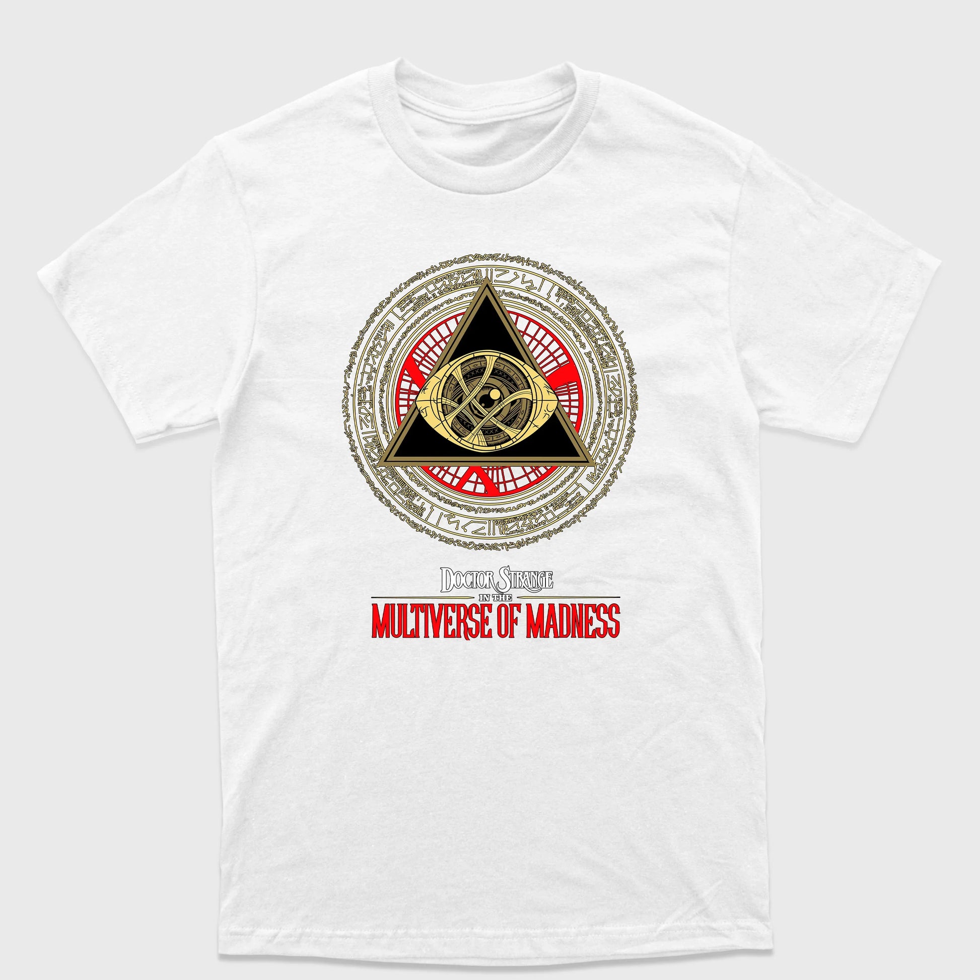 Camiseta Básica Olho de Agamoto Dr. Strange Branco