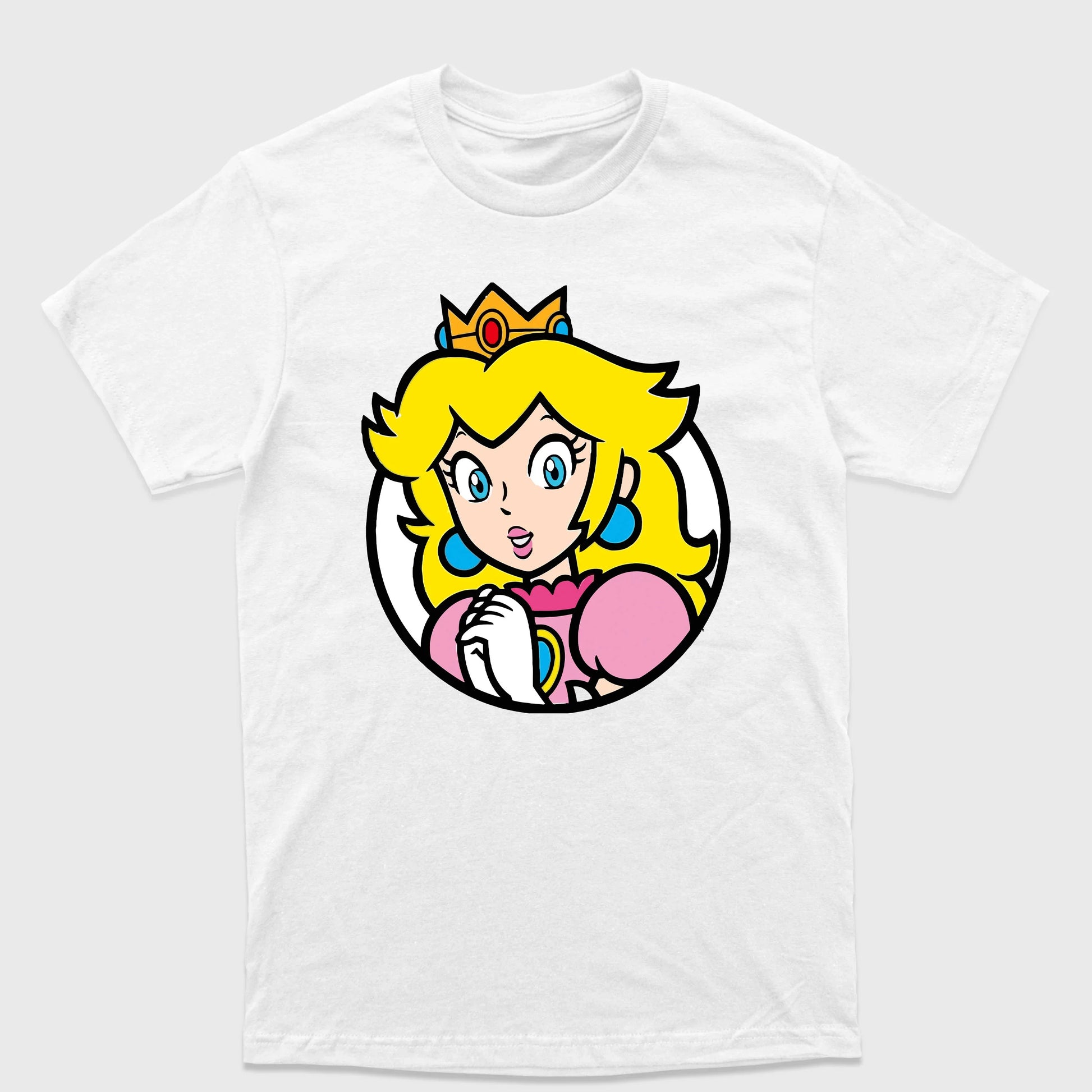 Camiseta Básica Retrato Peach Esperançosa