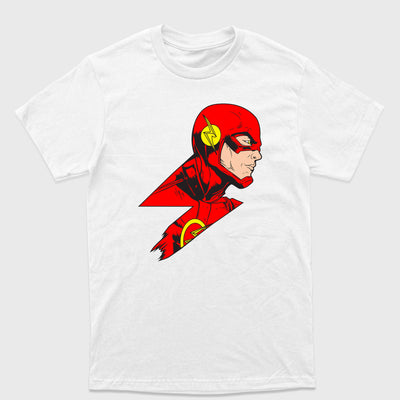 Camiseta Básica Silhueta Flash Branco