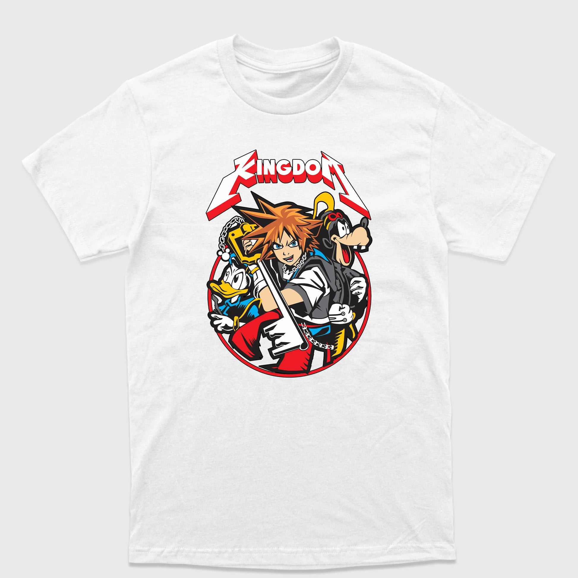 Camiseta Básica Sora Kingdom Hearts Game
