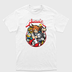 Camiseta Básica Sora Kingdom Hearts Game