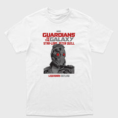 Camiseta Básica Star Lord Guardiões da Galáxia