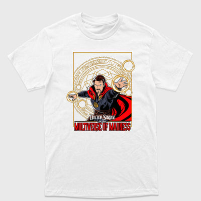Camiseta Básica Stephen Strange Dr. Estranho Branco