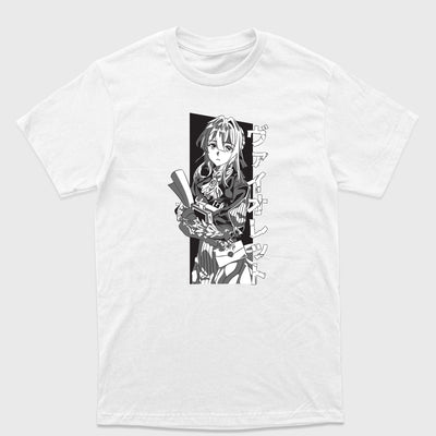 Camiseta Básica Violet Evergarden Escritora