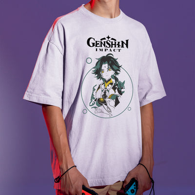 Camiseta Básica Xiao Genshin Impact