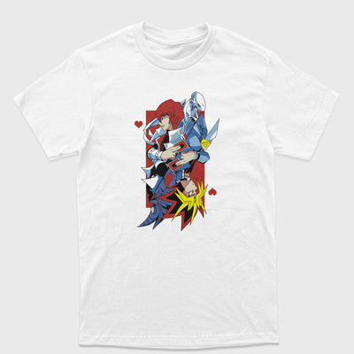 Camiseta Básica Yugi x Kaiba Anime Yu-Gi-Oh