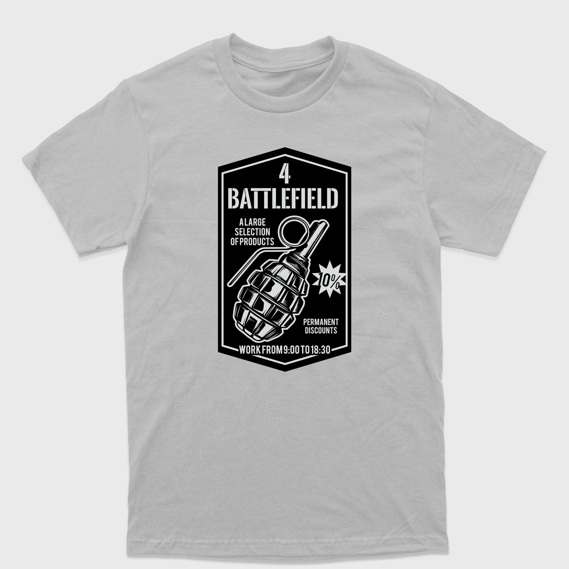 Camiseta Básica Battlefield 4 Grenade