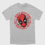 Camiseta Básica Deadpool I World Break Down Cinza 
