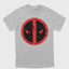 Camiseta Básica Deadpool Logo Cinza 