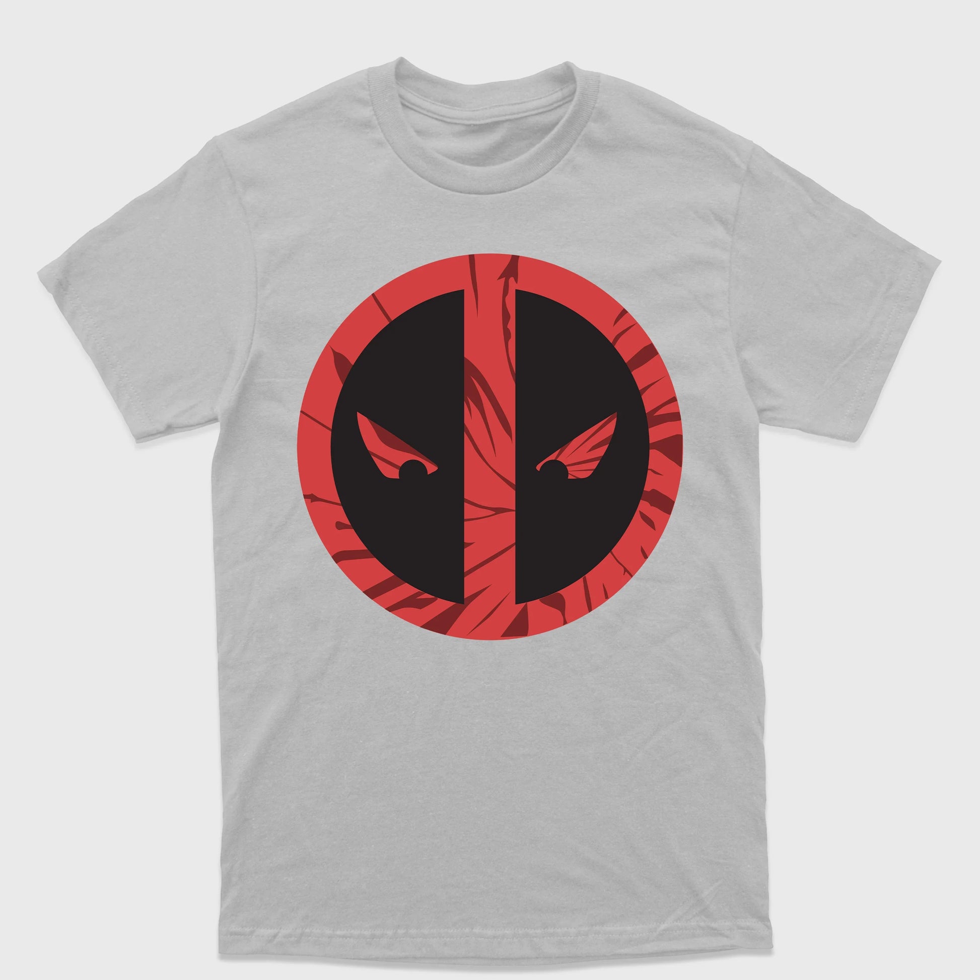 Camiseta Básica Deadpool Logo Cinza 
