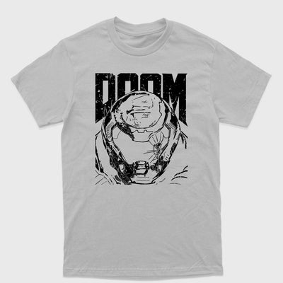 Camiseta Básica Doom Helmet