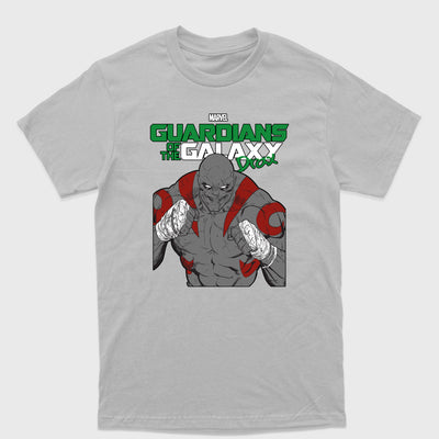 Camiseta Básica Drax Guardiões da Galáxia Cinza 