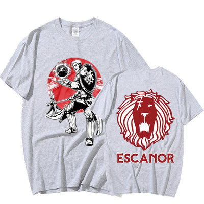 Camiseta Básica Escanor Nanatsu no Taizai Cinza