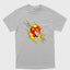 Camiseta Básica Flash My Whole Life Cinza 