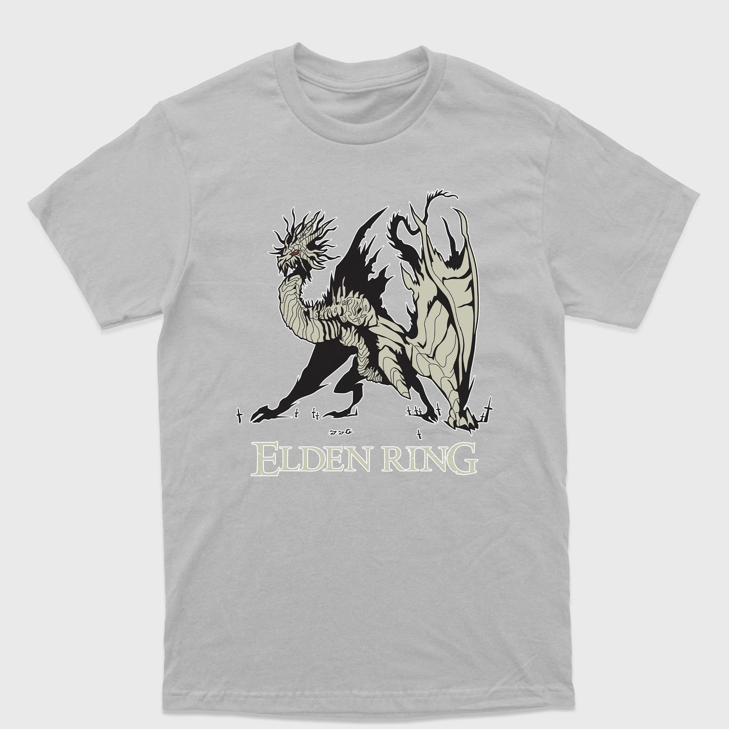 Camiseta Básica Greyll Dragon Elden Ring