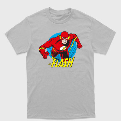 Camiseta Básica Hero The Flash Cinza 