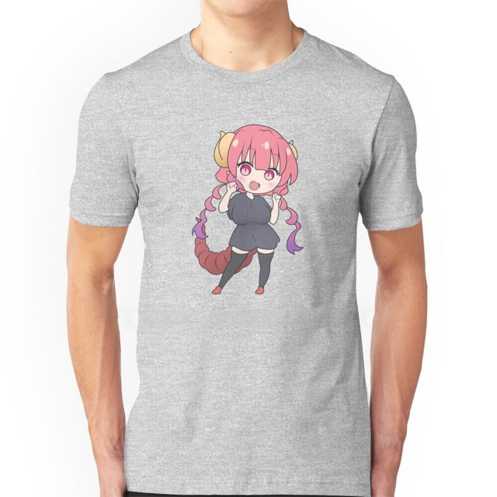 Camiseta Básica Ilulu Kobayashi San Maid Dragon