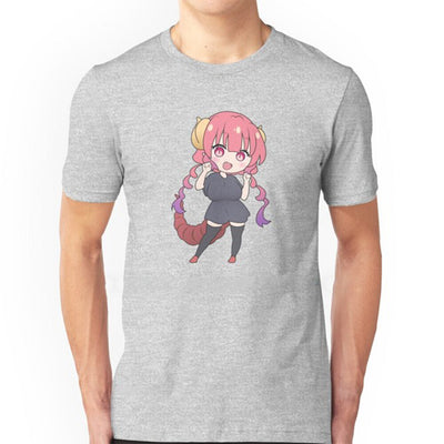 Camiseta Básica Ilulu Kobayashi San Maid Dragon