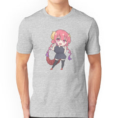 Camiseta Básica Ilulu Kobayashi San Maid Dragon