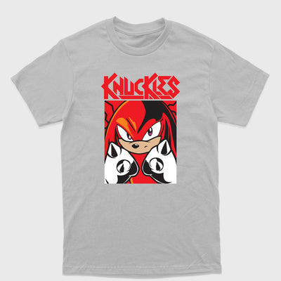 Camiseta Básica Knucles Sonic Game