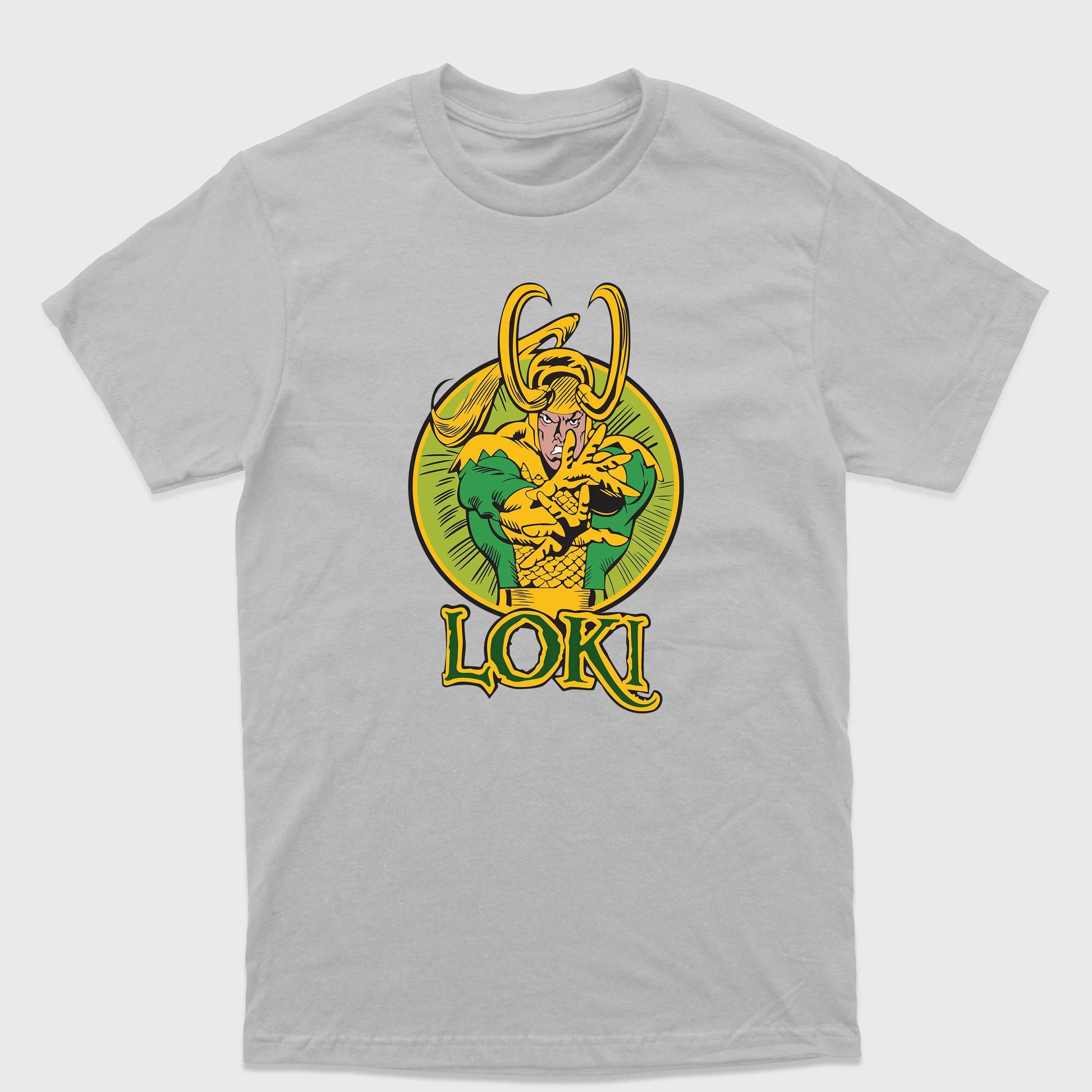 Camiseta Básica Loki Armor Cinza 