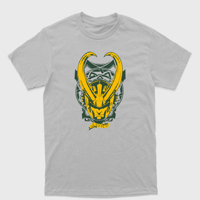 Camiseta Básica Loki Asgard Cinza 