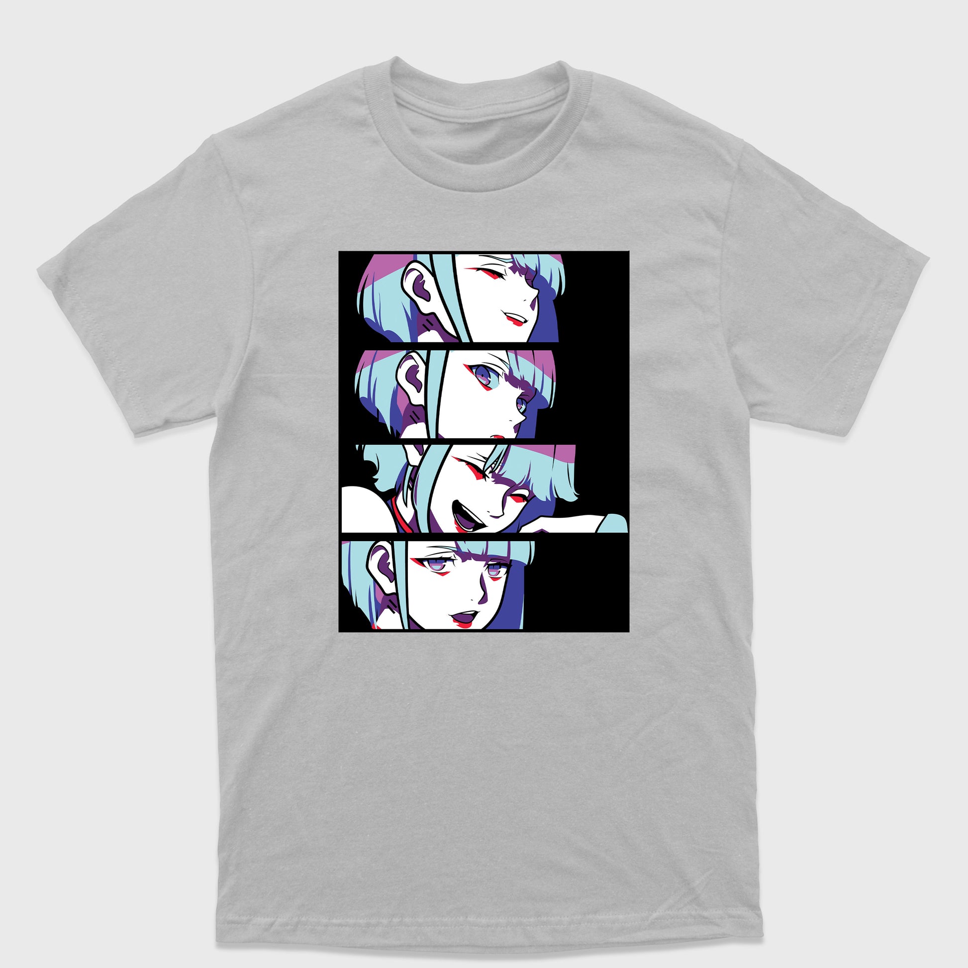 Camiseta Básica Lucy Cyberpunk Edgerunners