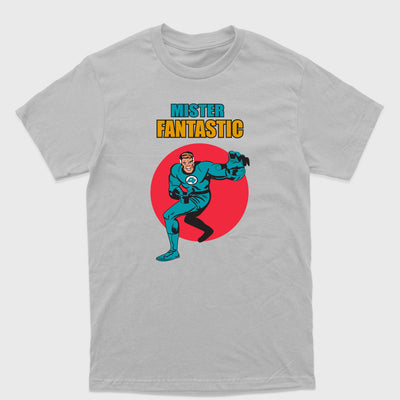 Camiseta Básica Mister Fantastic Cinza 