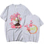 Camiseta Básica Mitsuri Cute Do Anime Demon Slayer