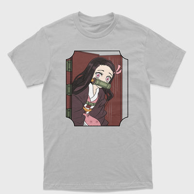 Camiseta Básica Nezuko Cute Box Demon Slayer