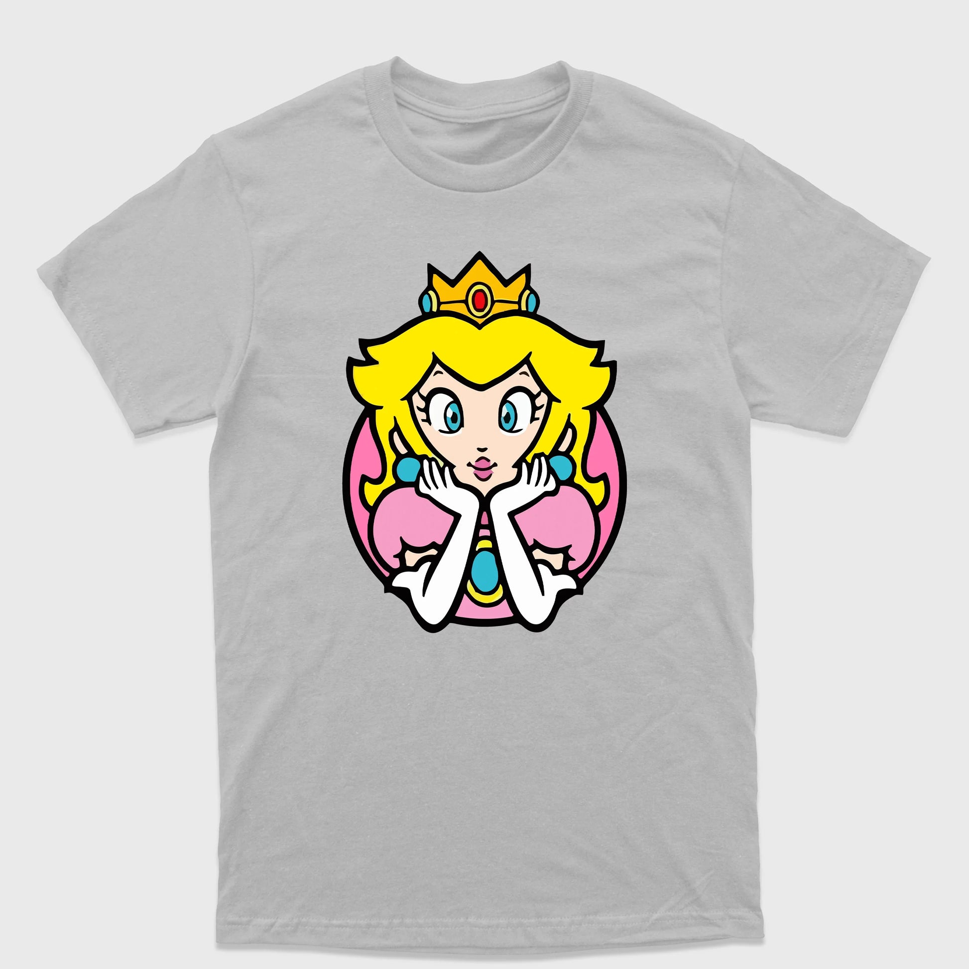 Camiseta Básica Retrato Peach Pose