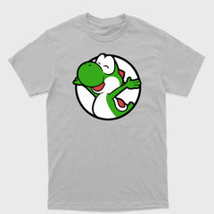 Camiseta Básica Retrato Yoshi Alegre