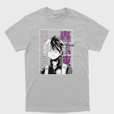 Camiseta Básica Todoroki Shoto My Hero Academy