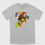 Camiseta Básica Vampira X-Men Cinza