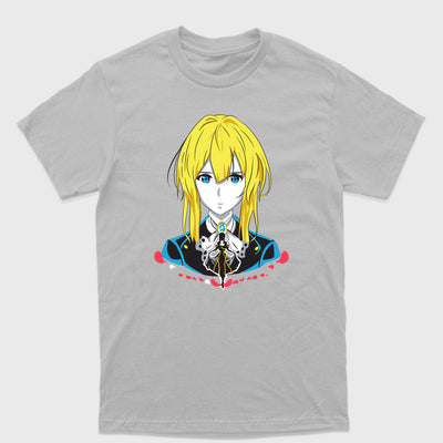 Camiseta Básica Violet Evergarden Color