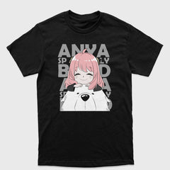 Camiseta Básica Happy Anya and Bond Spy x Family