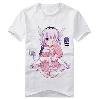 Camiseta Básica Kanna Charging Kobayashi San