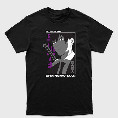 Camiseta Básica Aki Chainsaw Man