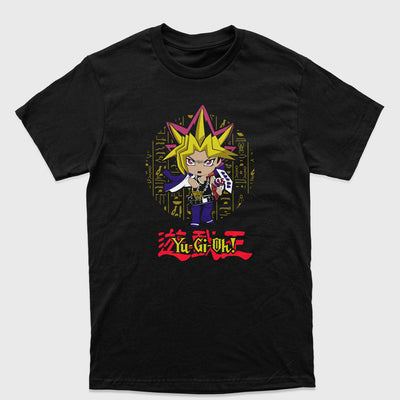 Camiseta Básica Chibi Yugi Mutou Yu-Gi-Oh