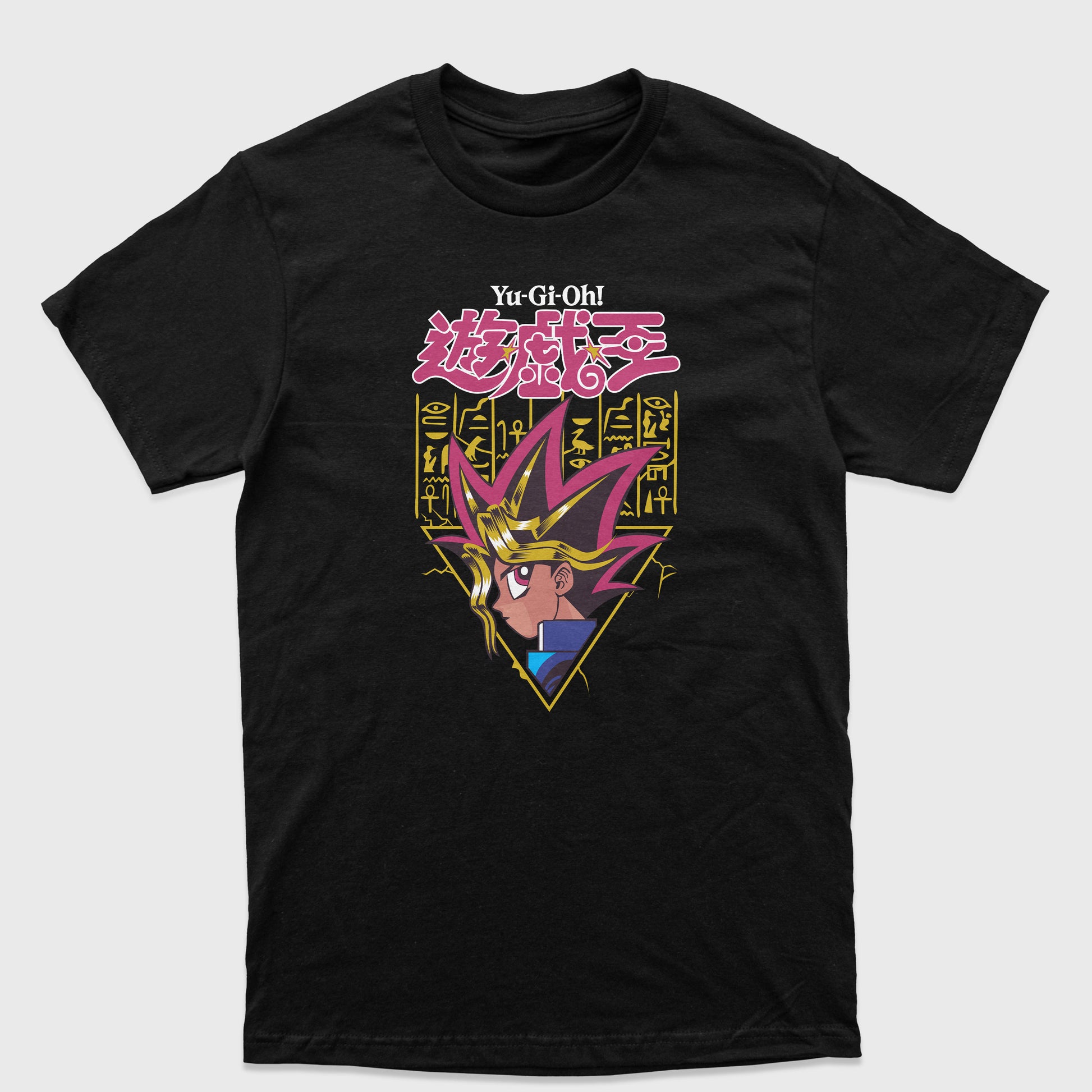 Camiseta Básica Face Yugi Yu-Gi-Oh