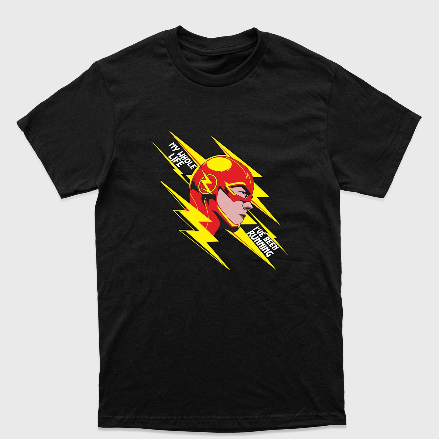 Camiseta Básica Flash My Whole Life Preto